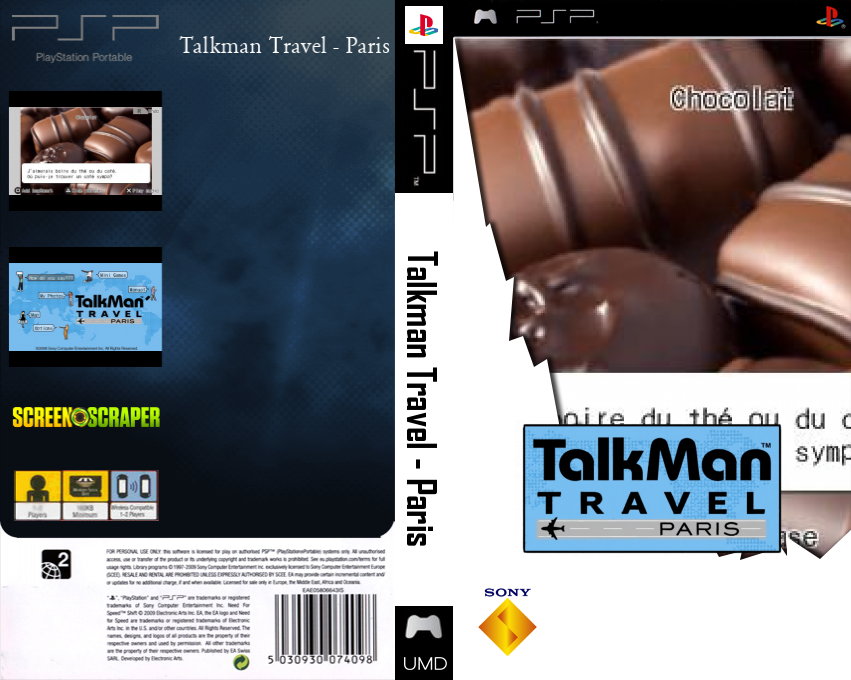 TalkMan Travel - Paris — box-texture (SS)