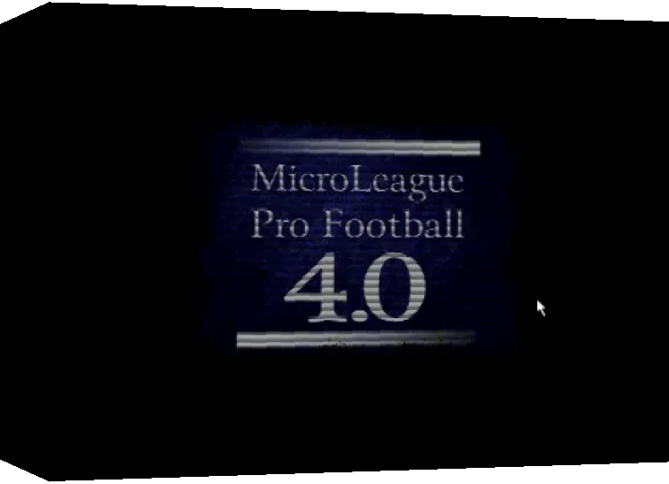 Microleague Pro Football 4.0 — box-3D (WOR)
