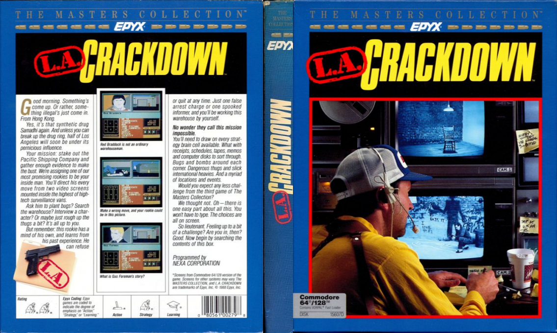 L.A. Crackdown — box-texture (US)
