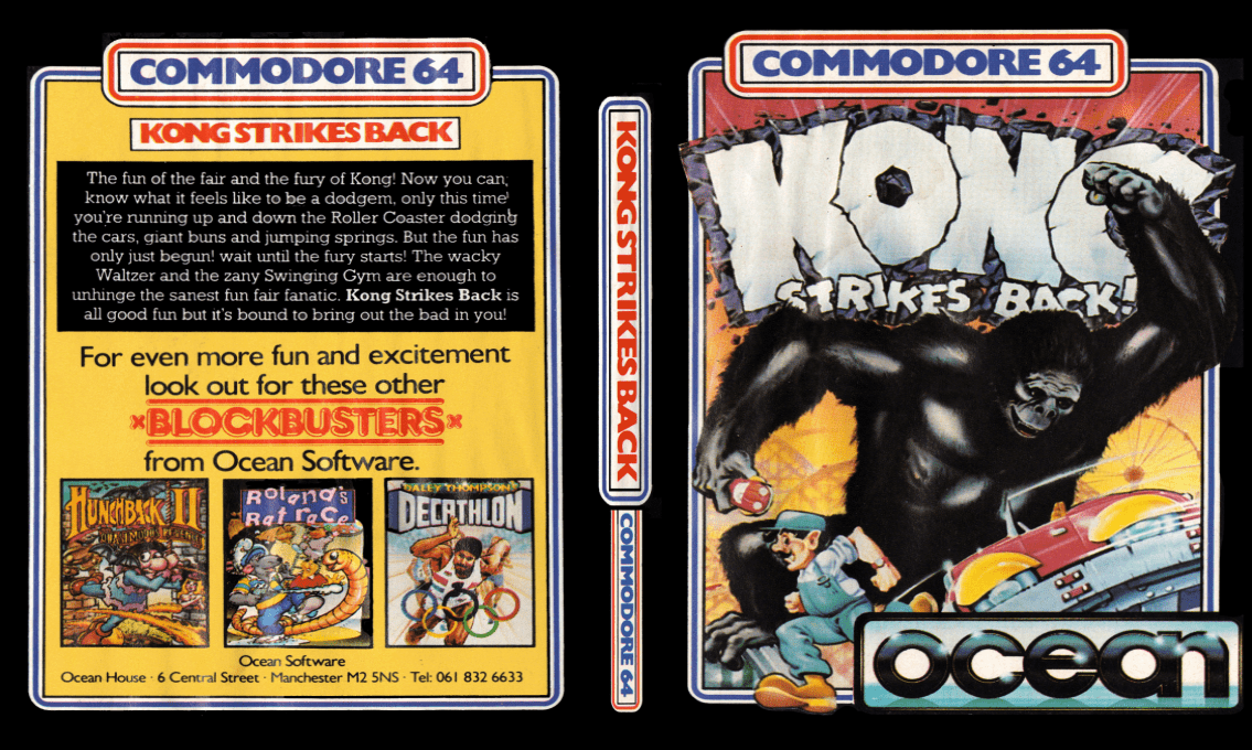 Kong Strikes Back — box-texture (EU)