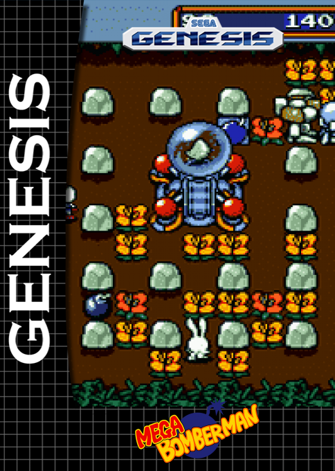 Mega Bomberman — box-2D (SS)