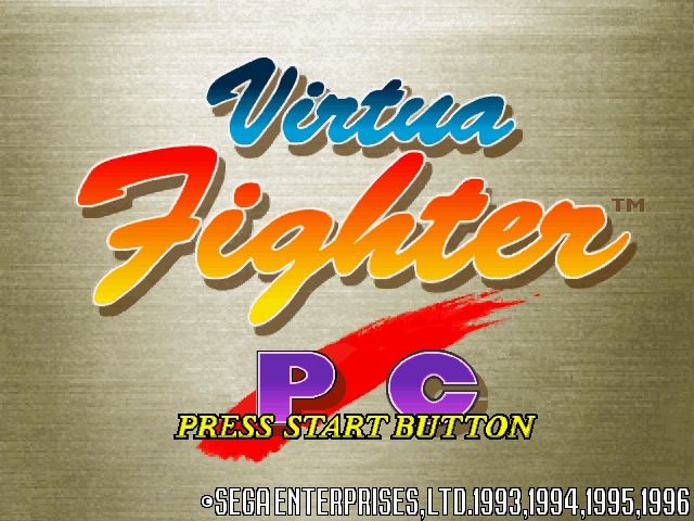Virtua Fighter Remix — sstitle (WOR)