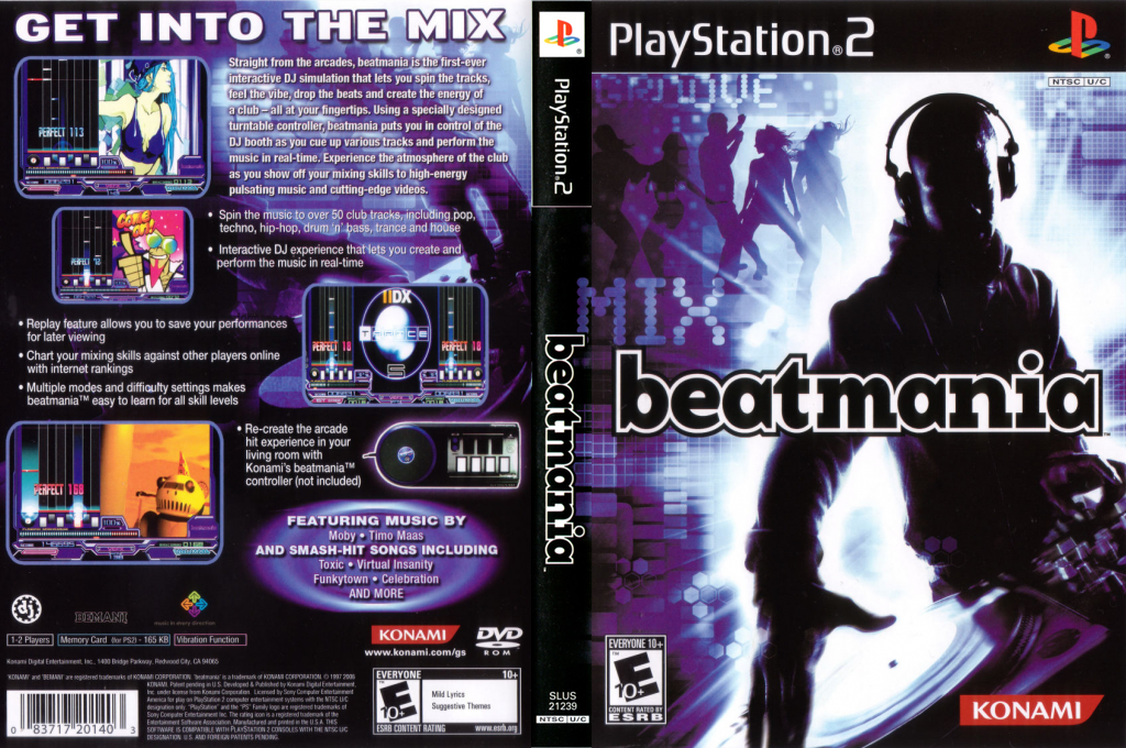 Beatmania — box-texture (US)