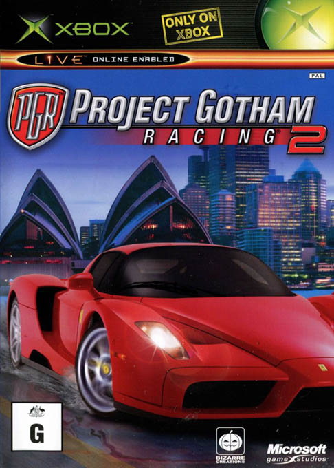 Project Gotham Racing 2 — box-2D (AU)