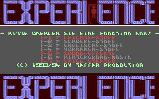 Experience — sstitle (DE)