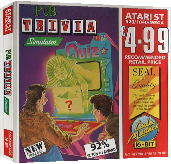 Pub Trivia Simulator — box-3D (EU)