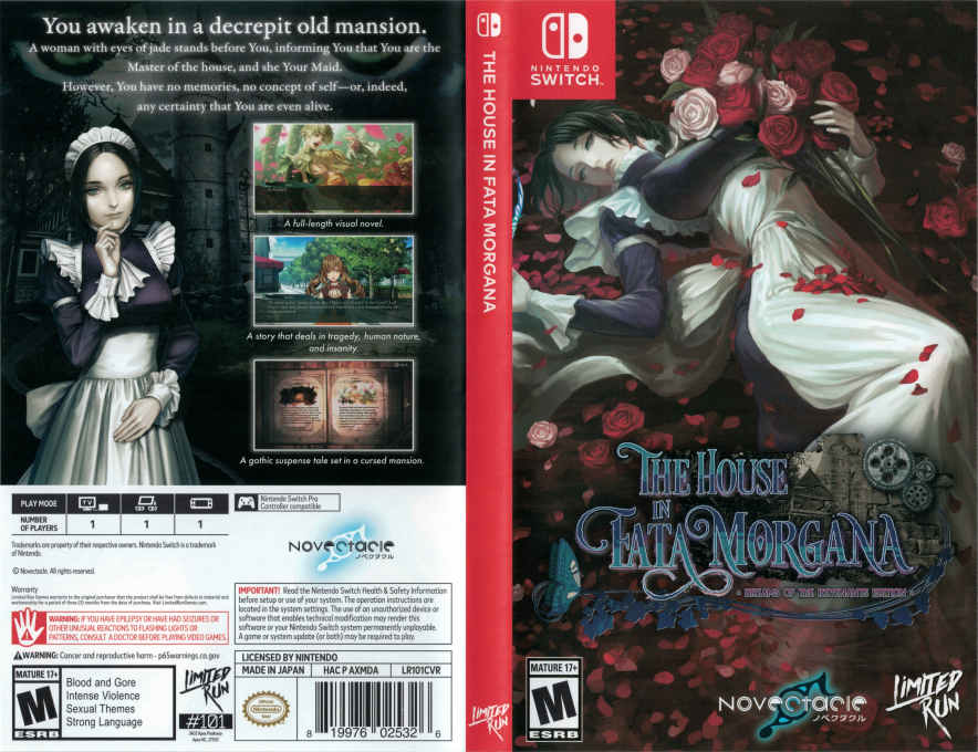 The House in Fata Morgana: Dreams of the Revenants Edition — box-texture (US)