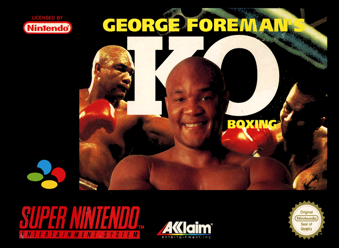 Georges Foreman's Ko Boxing — box-2D (EU)