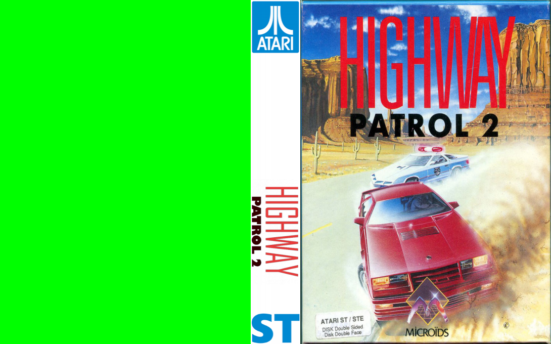 Highway Patrol 2 — box-texture (EU)