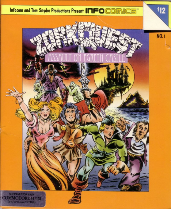 ZorkQuest - Assault on Egreth Castle box art