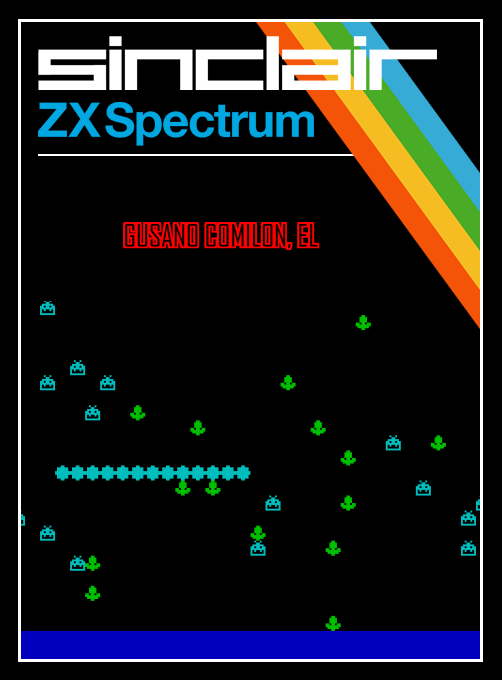 Gusano Comilon, El box art