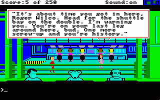 Space Quest II - Vohaul's Revenge — ss (US)
