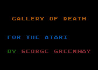 Gallery Of Death — sstitle (WOR)