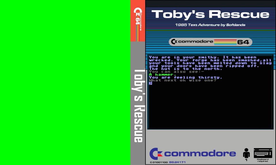 Toby's Rescue — box-texture (CUS)