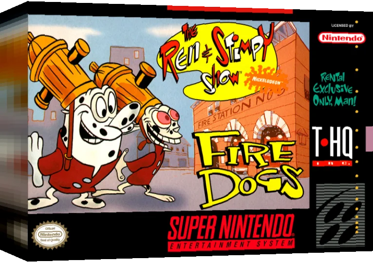 Ren & Stimpy Show, The - Fire Dogs — box-3D (US)