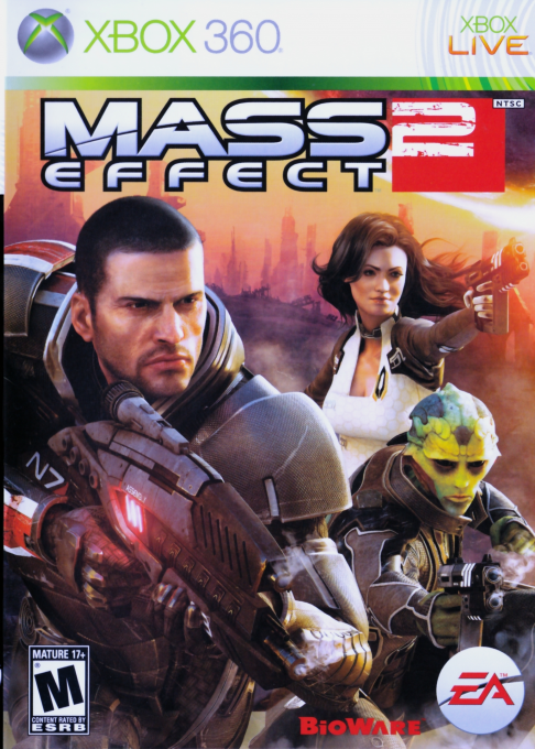 Mass Effect 2 box art