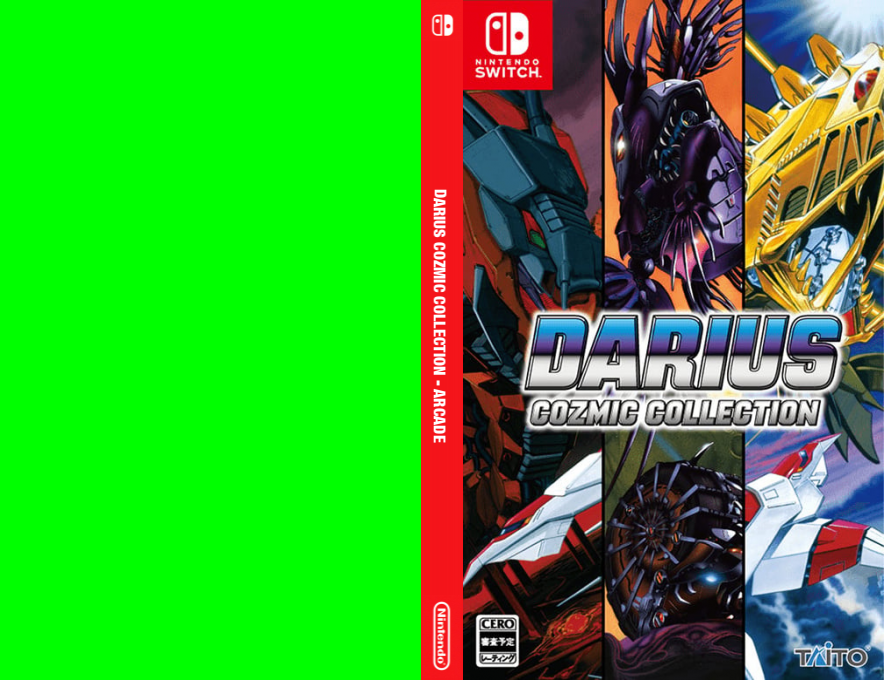 Darius Cozmic Collection - Arcade — box-texture (JP)