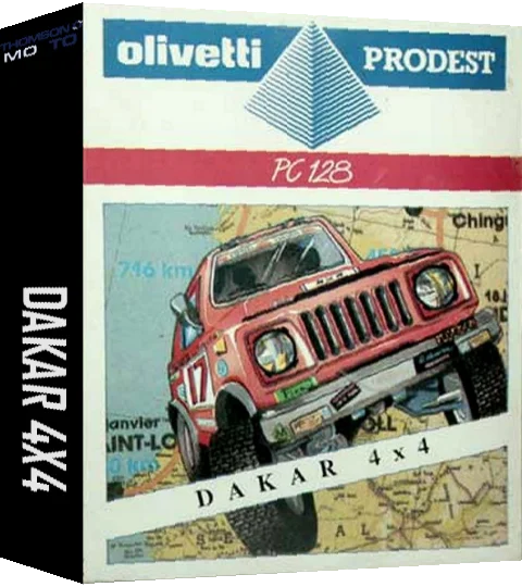 Dakar 4x4 — box-3D (EU)