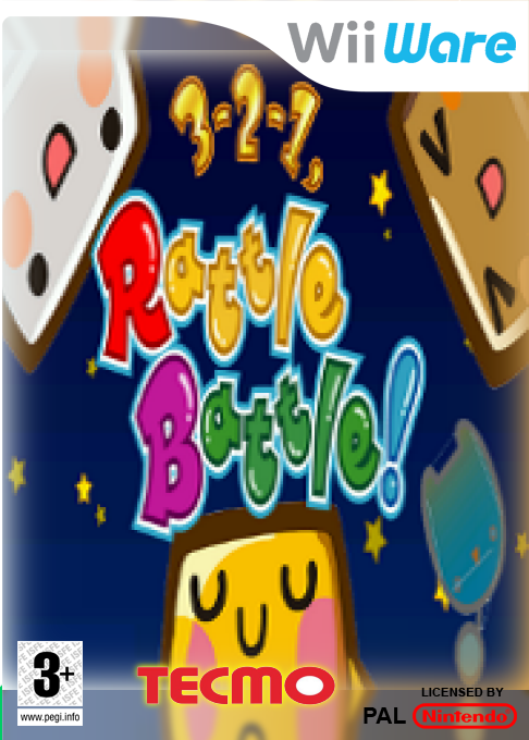 3-2-1, Rattle Battle! — box-2D (EU)