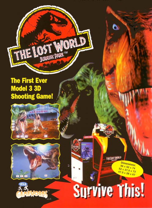 The Lost World: Jurassic Park box art