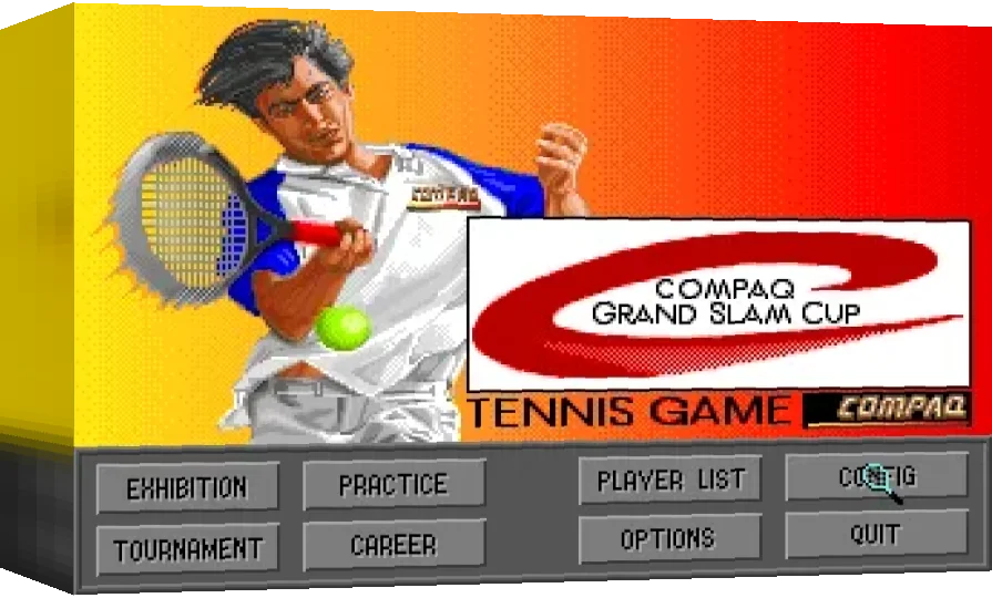 Compaq Grand Slam Cup — box-3D (WOR)
