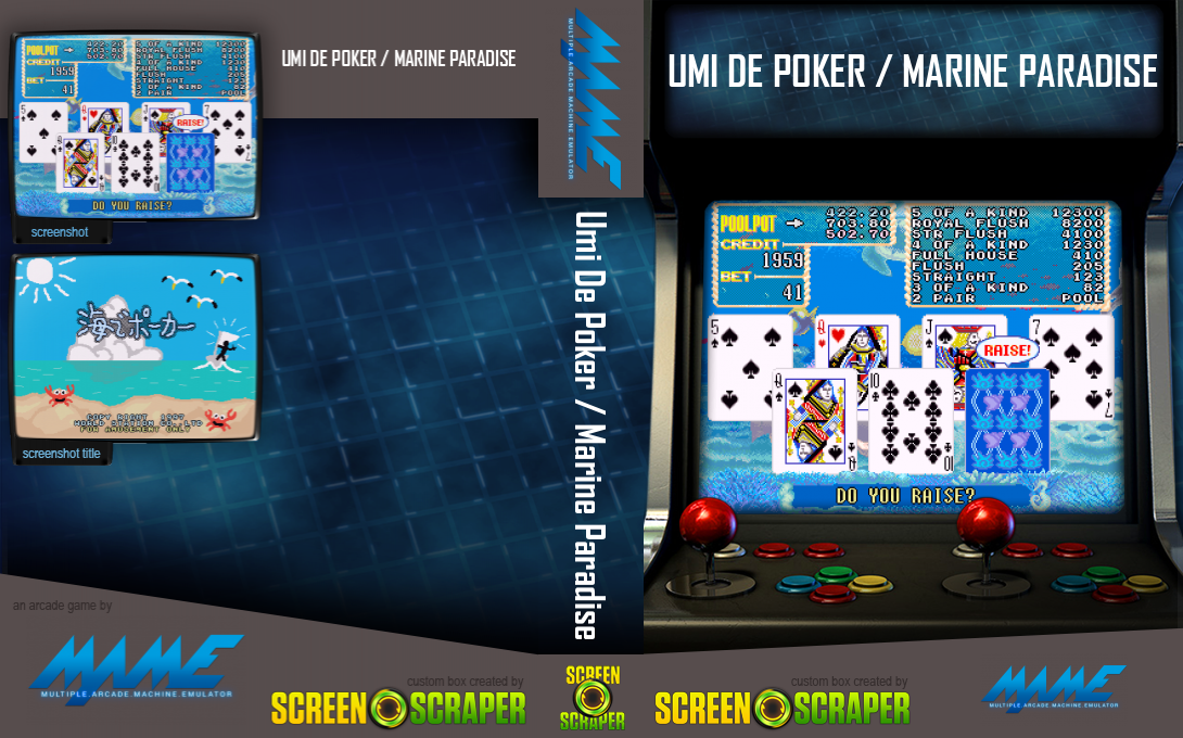 Umi De Poker / Marine Paradise — box-texture (SS)
