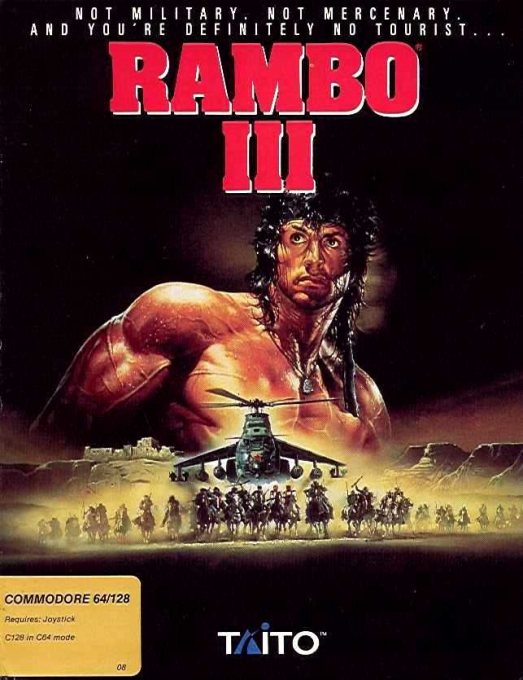 Rambo 3 box art