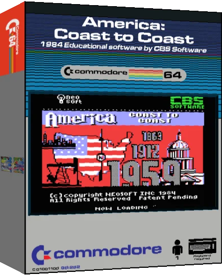 America : Coast to Coast — box-3D (CUS)