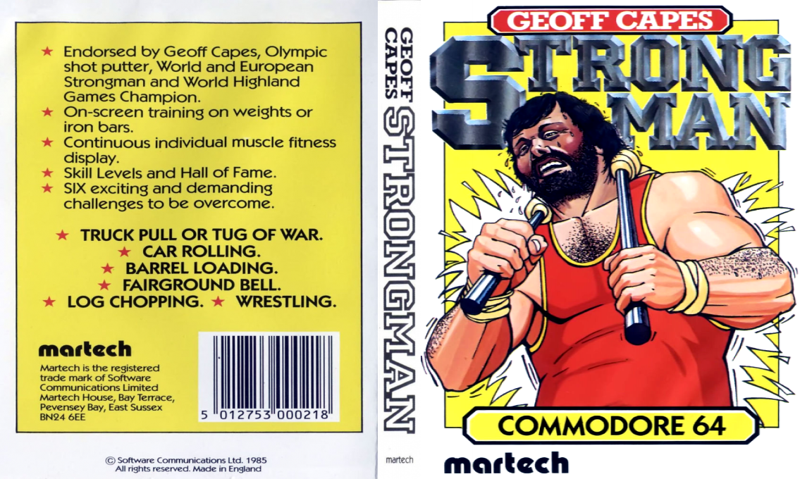 Geoff Capes Strongman Challenge — box-texture (EU)