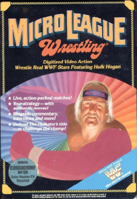MicroLeague Wrestling box art
