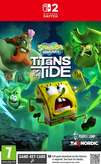 Spongebob Squarepants - Titans of the Tide box art