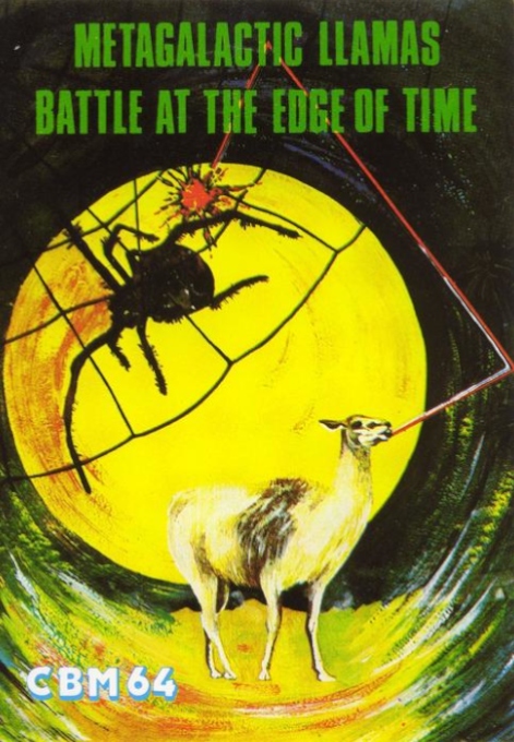 Metagalactic Llamas : Battle at the Edge of Time box art