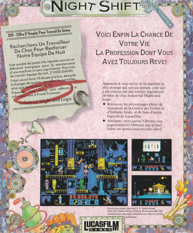 Night Shift — box-2D-back (FR)