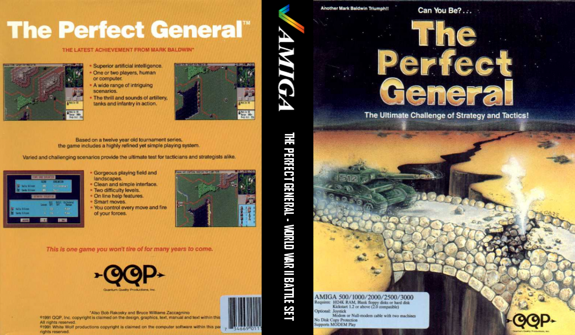 Perfect General, The — box-texture (US)