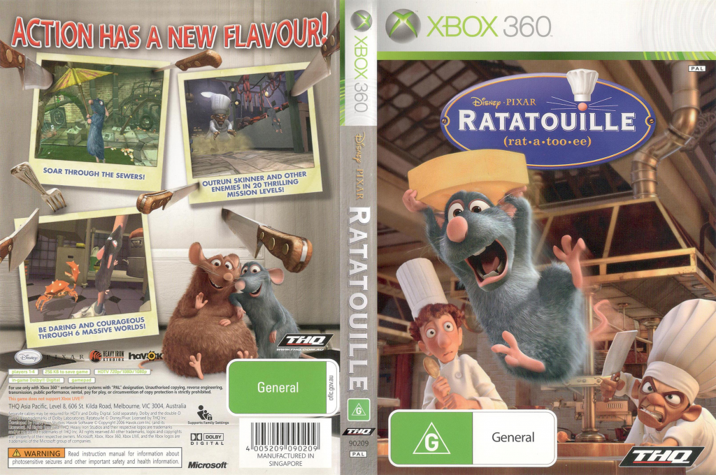 Disney-Pixar Ratatouille — box-texture (AU)