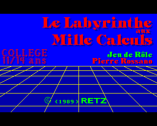 Labyrinthe aux Mille Calculs, Le — sstitle (WOR)