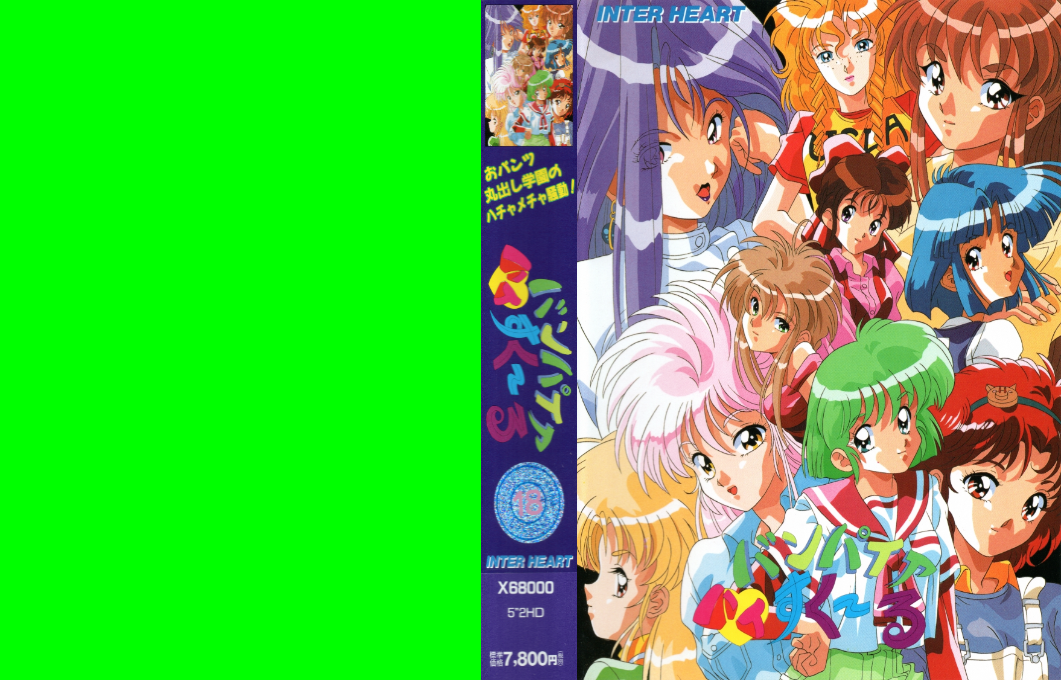 Vampire Highschool — box-texture (JP)