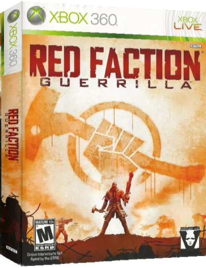 Red Faction - Guerrilla — box-3D (US)