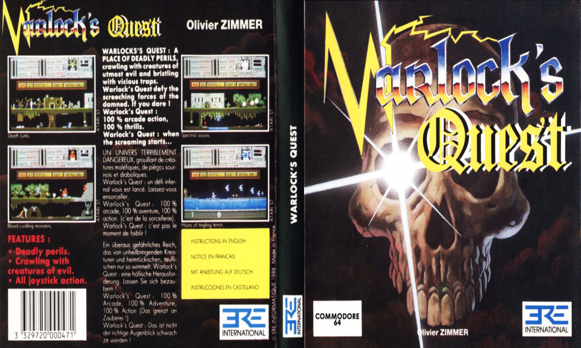 Warlock's Quest — box-texture (EU)