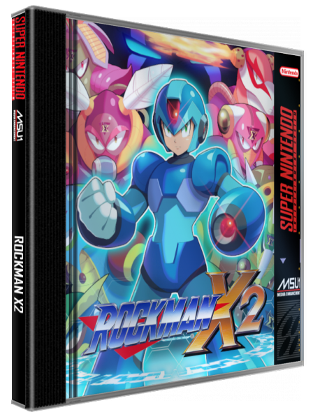 Rockman X2 — box-3D (WOR)