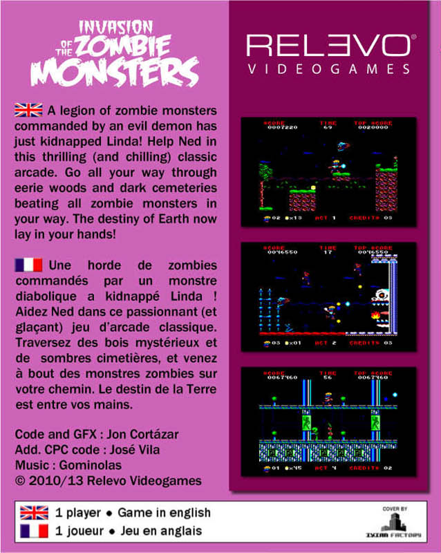 Invasion Of The Zombie Monsters — box-2D-back (EU)
