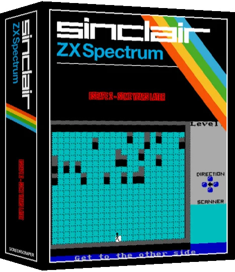 Escape II - Some Years Later — box-3D (SS)