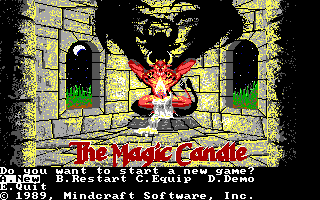 Magic Candle, The — sstitle (US)