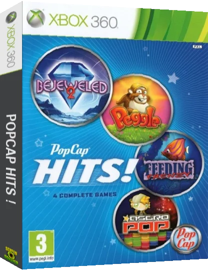 PopCap Hits! — box-3D (EU)