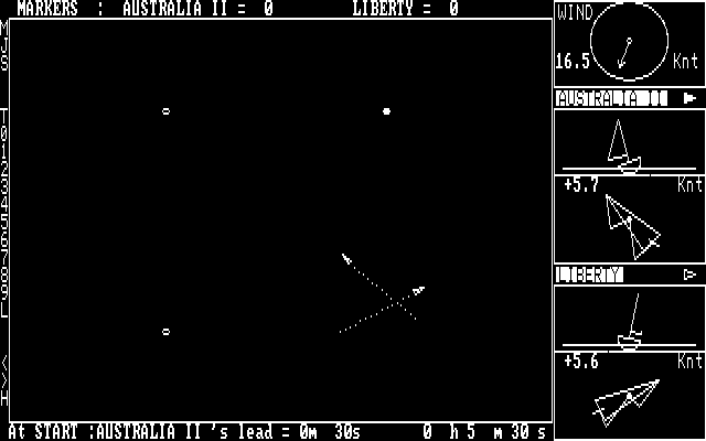 America's Cup Yacht Racing Simulator — ss (WOR)