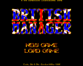 British Manager — sstitle (WOR)