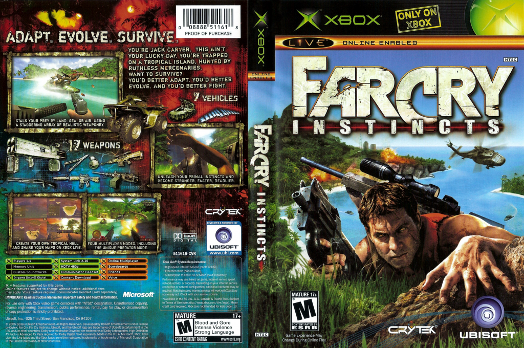 Far Cry Instincts — box-texture (US)