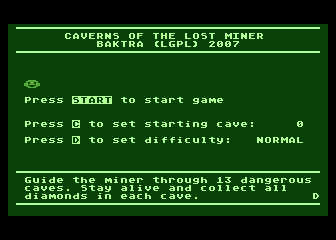 Caverns Of The Lost Miner — sstitle (WOR)