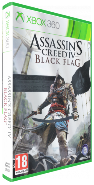 Assassin's Creed 4 - Black Flag — box-3D (FR)