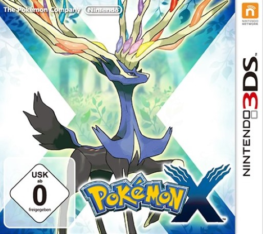 Pokemon X — box-2D (DE)
